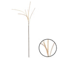 Countryfield kunsttak met 6 pluimen lichtbruin 112 cm | 24 stuks