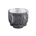 Ptmd bloempot marmy zwart s 12 cm | 8 stuks