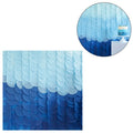 Ginger ray decoratieve achtergrond papier blauw 18 stroken | 10 stuks