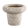 Ptmd bloempot relandi xl grijs 35 cm | 2 stuks