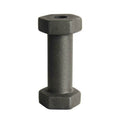 Gusta kandelaar workout zwart 15 cm | 24 stuks