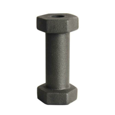 Gusta kandelaar workout zwart 15 cm | 24 stuks
