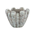 Ptmd bloempot minter s grijs 23,5 cm | 8 stuks