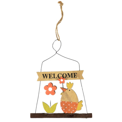 Hanger welcome haan bloem 18 cm | 36 stuks