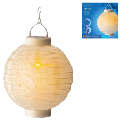 Lumineo (r) solar lantaarn bol vlam effect 23 cm | 56 stuks