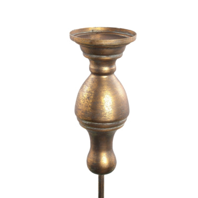 Ptmd kaarshouder verya koperkleurig 115 cm | 2 stuks