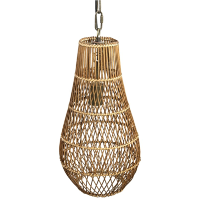 Ptmd hanglamp erandi bruin 49 cm | 3 stuks