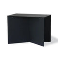 Hkliving (r) bijzettafel rechthoekig zwart 55 cm | 2 stuks