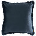 Ptmd kussen nous velvet blauw 60 x 60 cm | 4 stuks