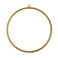 Decoratie hanger ring diy goudkleurig 30 cm | 24 stuks