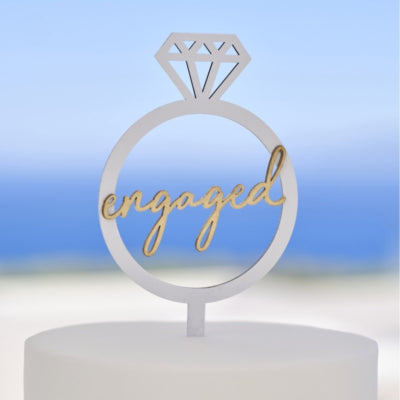 Ginger ray taarttoper engaged 22 cm | 20 stuks