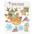 Muurstickers pop up kerst rendier 25 cm | 24 stuks