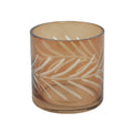 Countryfield theelichthouder vesta amber 10 cm | 12 stuks