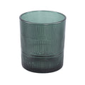 Ptmd theelichthouder yousra l groen 10 cm | 6 stuks