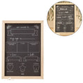 Ginger ray krijtbord mijlpaal 42 cm | 5 stuks