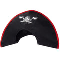 Folat piraten hoed vilt zwart 47 cm | 12 stuks