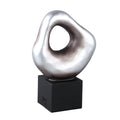 Ptmd beeld dolcey zilverkleurig 29 cm | 4 stuks