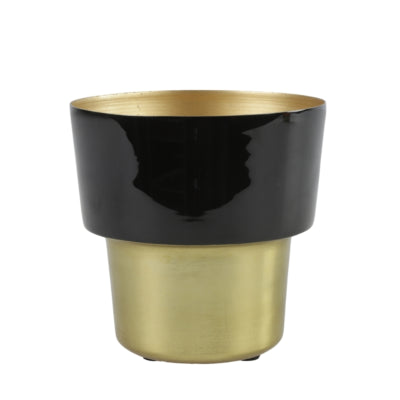 Countryfield bloempot madina s zwart 10 cm | 12 stuks