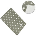 Placemat ster katoen grijs 48 cm | 48 stuks