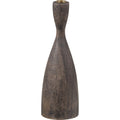Woood kaarsenhouder rosa hout 28 cm | 8 stuks