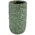 Ptmd bloempot danillo groen 30 cm | 2 stuks