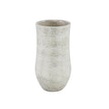 Ptmd bloempot dorin hoog s wit 30 cm | 2 stuks