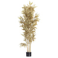 Woood kunstplant bamboe 125 cm | 4 stuks