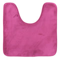 Wc mat paars polyester 45 x 50 cm | 16 stuks