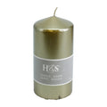 H s stompkaars goudkleurig 7 x 14 cm | 24 stuks