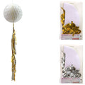 Lampion met kwast 80 cm 2 assorti | 24 stuks