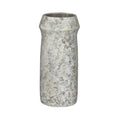 Ptmd bloempot nimma hoog m cement grijs 45 cm | 2 stuks