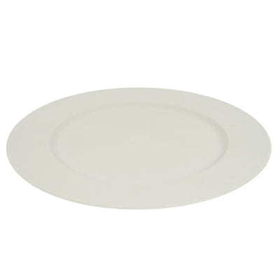 Hbx decoratie bord licht grijs 33 cm | 12 stuks