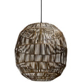 Ptmd hanglamp jennner bronskleurig 42 cm | 2 stuks