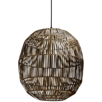 Ptmd hanglamp jennner bronskleurig 42 cm | 2 stuks