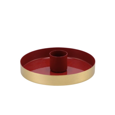 Daan kromhout kandelaar rond marrakech bordeaux 10 cm | 8 stuks
