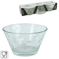 Mirel schaal glas 300 ml set van 3 | 8 stuks
