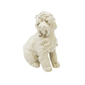 Housevitamin beeld labradoodle dog beige 10,5 cm | 8 stuks