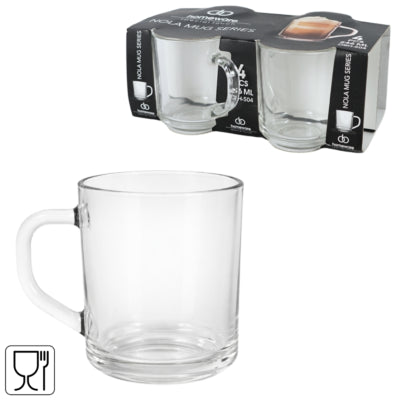 Homeware glas nola 246 ml 4 stuks | 12 stuks