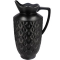 Daan kromhout vaas boa met handvat zwart 45 cm | 2 stuks