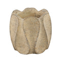 Ptmd bloempot waxy hoog bruin 20 cm | 8 stuks