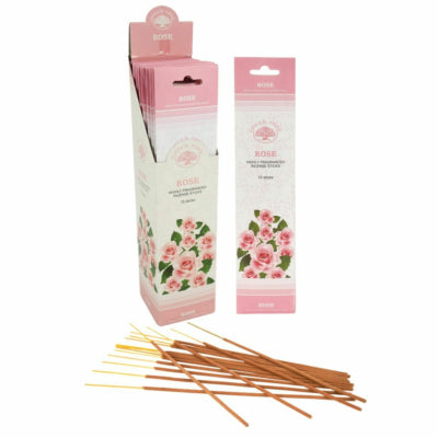 Green tree wierookstokjes rose 15 stuks | 36 stuks