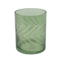 Countryfield theelichthouder vesta groen 14 cm | 12 stuks