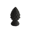 Countryfield beeld dennenappel celine s zwart 8 cm | 24 stuks