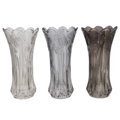 Daan kromhout vaas delight grijs 19 cm 3 assorti | 12 stuks