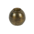 Daan kromhout kandelaar dobra sphere messingkleurig 5,7 cm | 12 stuks