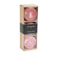 Countryfield drijfkaars bollie roze 5 cm set van 3 | 24 stuks