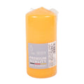 Gala stompkaars geel 7 x 15 cm | 12 stuks