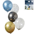 Ginger ray ballonnen vaderdag 30 cm set van 5 | 20 stuks