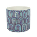 Bloempot blue keramiek 12 cm | 12 stuks