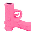 Housevitamin vaas mat neon roze 12 cm | 6 stuks